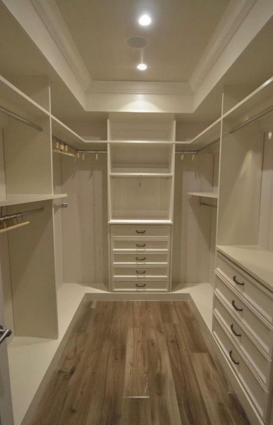 Custom closet and shelving