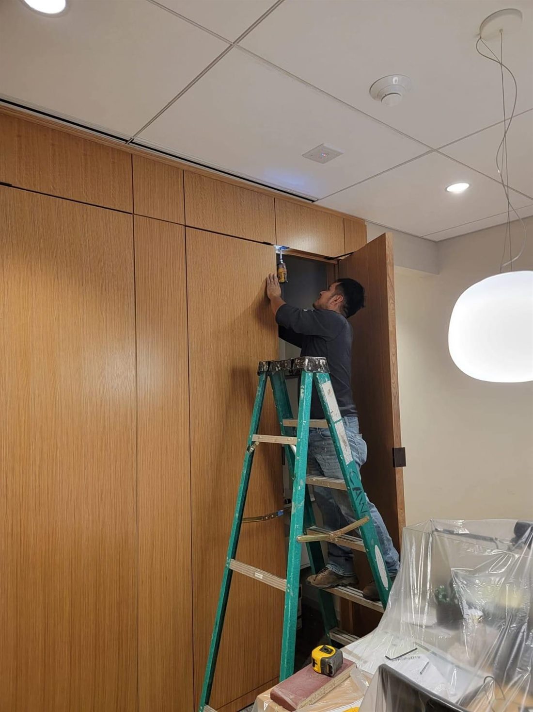 Carpenters at work